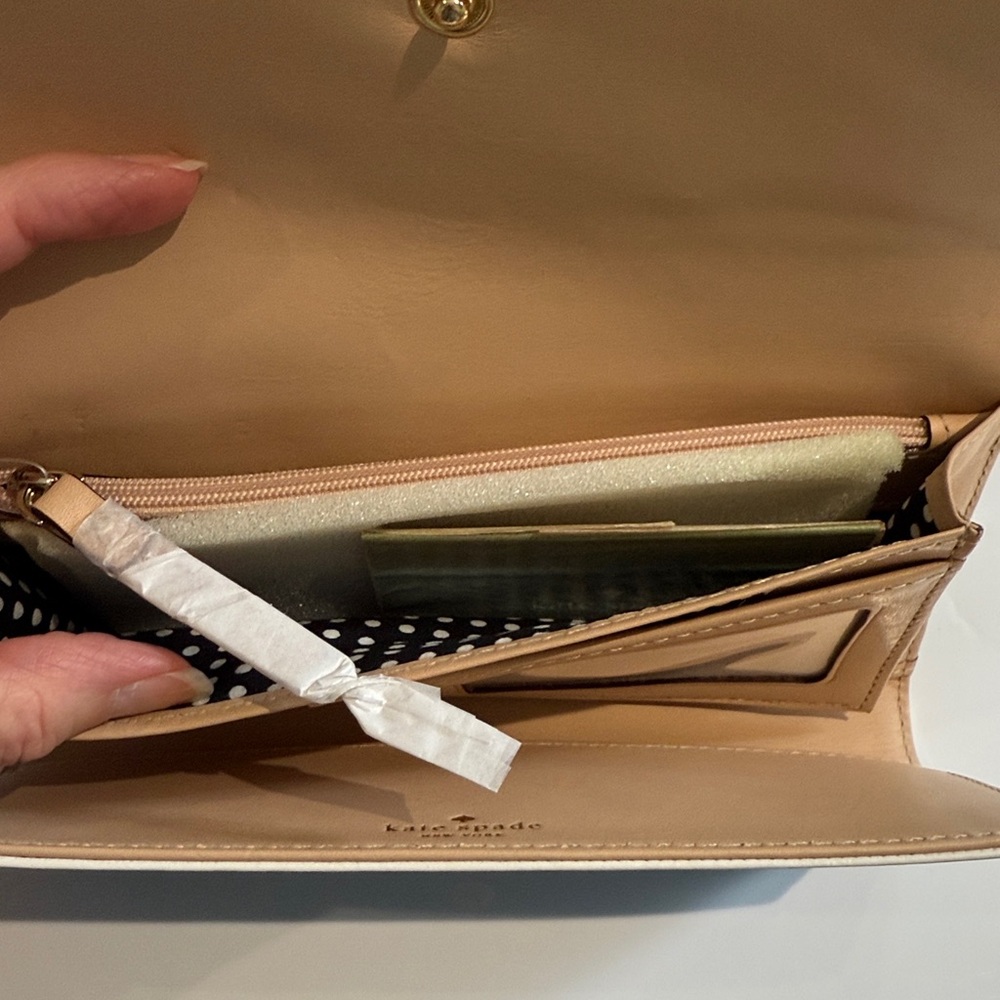 NWT Kate Spade Vibrant Peacock Blue Wallet - Picture 4 of 12
